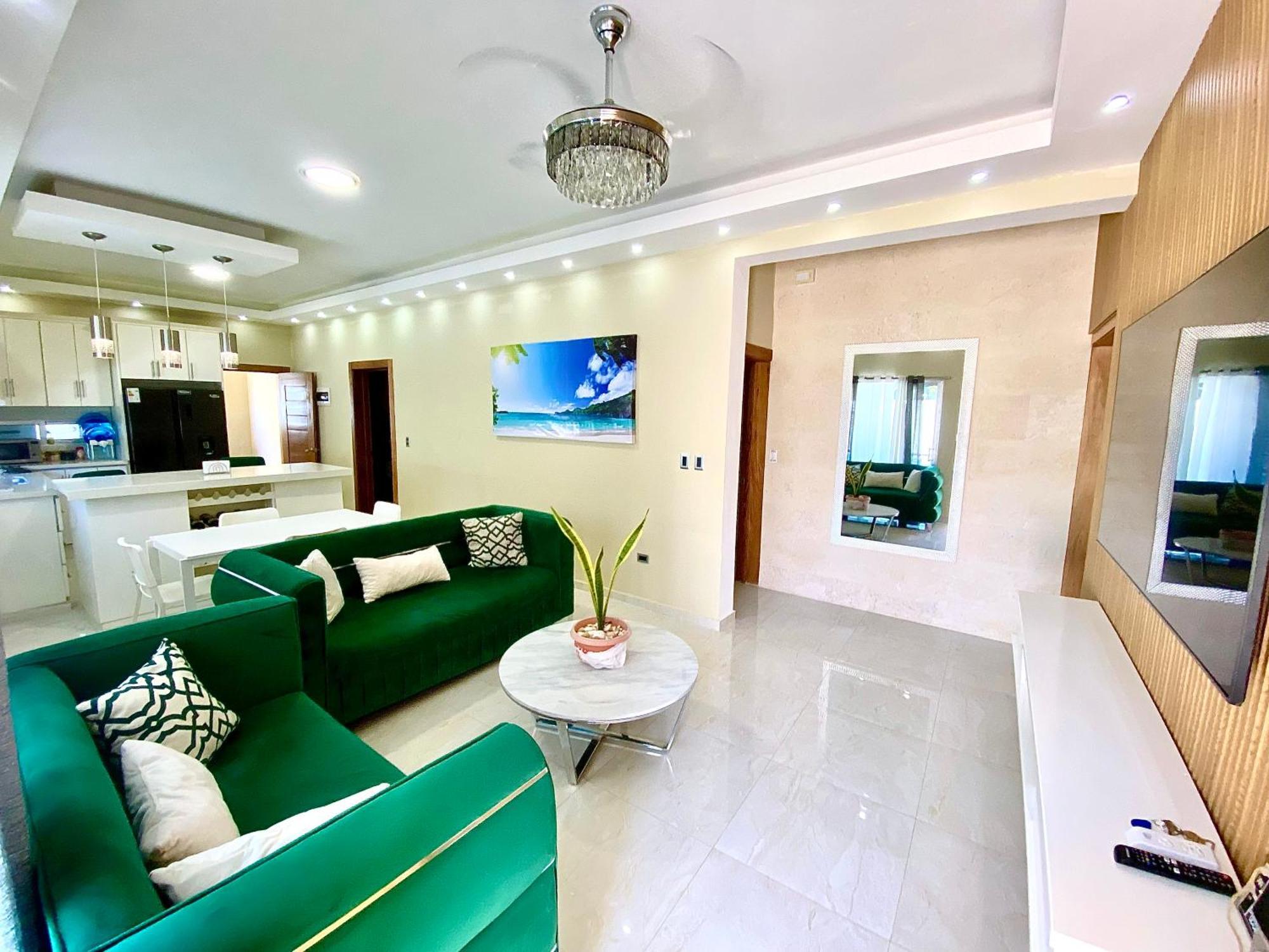 Elegante Apartamento A 100 Mts La Playa De Los Minos Rsj Río San Juan Exterior foto